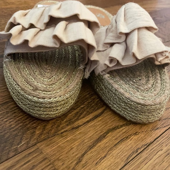 NEW hand made Dusty rose espadrilles - Picture 3 of 3